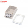 Transparent IP66 waterproof ABS enclosure case for Sonoff Switch