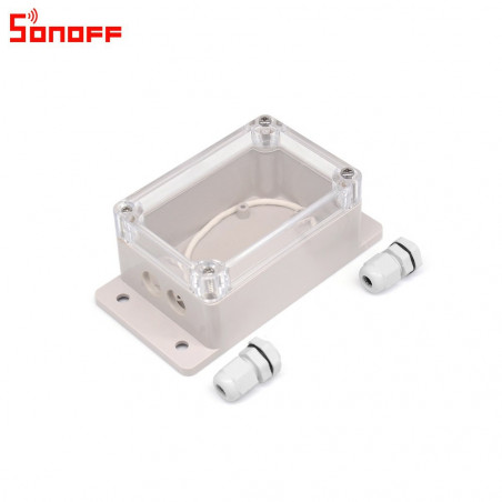 Transparentes wasserdichtes ABS66-ABS-Gehäuse für Sonoff Switch
