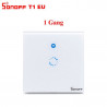 Sonoff T1 Interruttore touch parete 1 CH WiFi + Radiocomando autoapprendimento