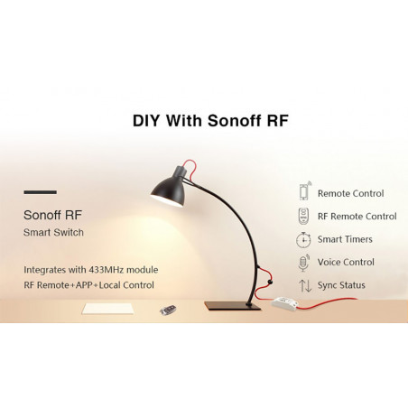 Sonoff RF ricevitore 433 MHZ Smart Wifi Remote Switch Wifi Interruttore 10A