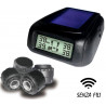 SOLAR VEHICLE CAR TIRE PRESSURE MONITORING SYSTEM