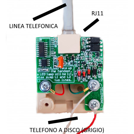 Impuls-zu-Ton-Wählwandler für Vintage-Telefone