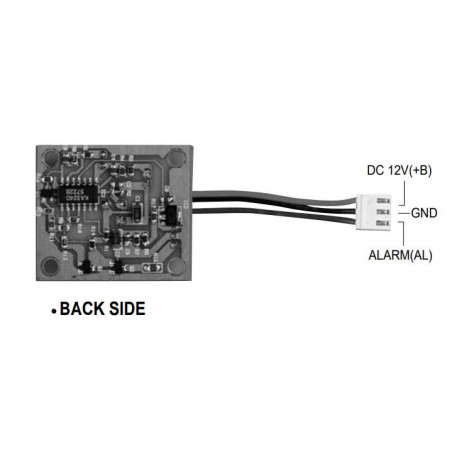 SENSORE PIR doppio elemento 12V uscita open collector Arduino