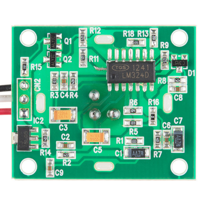 SENSORE PIR doppio elemento 12V uscita open collector Arduino