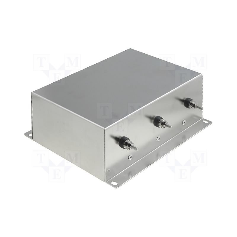 Three-phase EMI network filter for electronic electrical devices 250V 10A