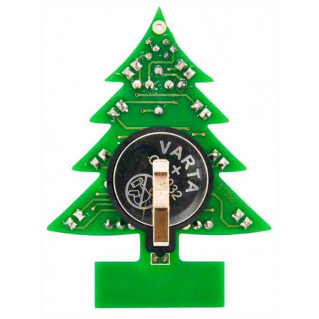 LED CHRISTMAS TREE KIT with battery CR2032