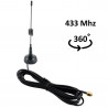 433 MHZ STYLUS ANTENNA - SMA CONNECTION with MAGNETIC BASE