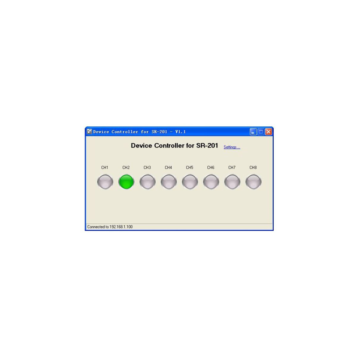 Carte de contrôle deux relais sur Ethernet - Wizelec 