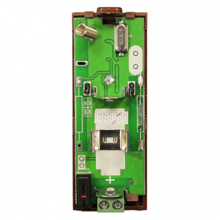 Sensore magnetico porta finestra antifurto marrone wireless 868 MHz Defender