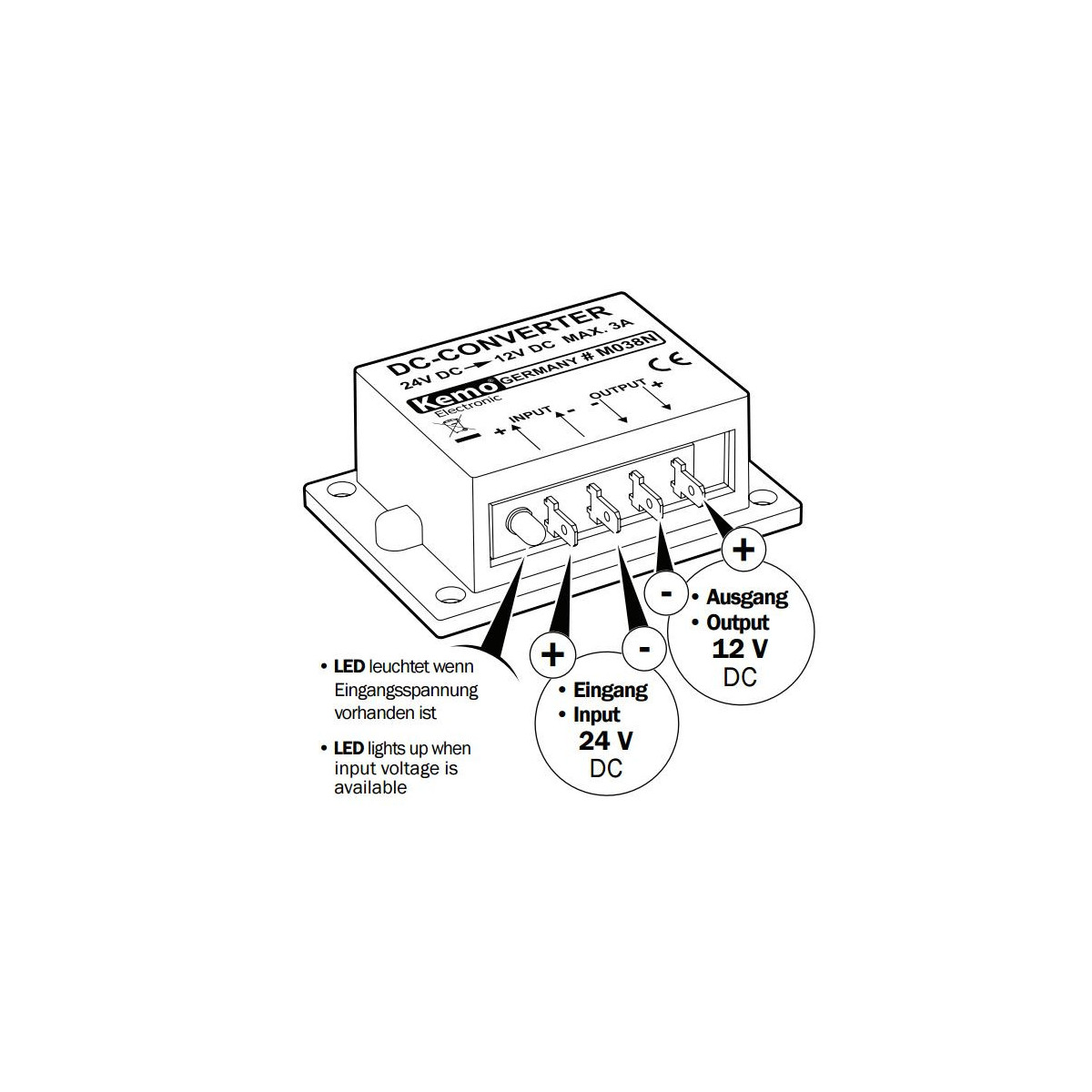 Convertisseur Dc Dc R Ducteur De Tension De V V Pour V Hicules Bateaux Camions