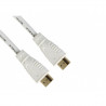 Cable HDMI de alta velocidad con Ethernet 3 metros Blanco