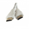 Cable HDMI de alta velocidad con Ethernet 3 metros Blanco