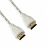 Cable HDMI de alta velocidad con Ethernet 3 metros Blanco