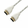 Câble HDMI haute vitesse avec Ethernet 3 mètres Blanc