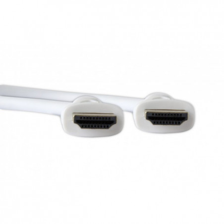 Câble HDMI haute vitesse avec Ethernet 3 mètres Blanc