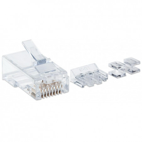 Confezione da 80 Plug Modulari Cat.6A RJ45 UTP Ethernet LAN