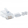 Pack de 80 prises modulaires LAN Ethernet UTP RJ45 Cat.6A