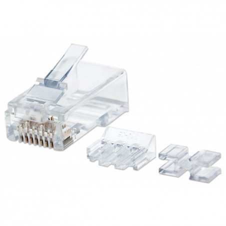 Confezione da 80 Plug Modulari Cat.6A RJ45 UTP Ethernet LAN