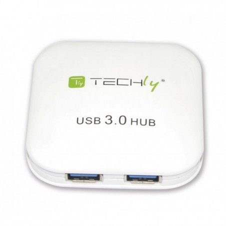 Hub USB 3.0 Super Speed 4 Porte Bianco