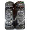 TRIPLE PHOTOCELL INFRAROT LED BARRIER 70m Relaisausgang und TX 433.92MHz 2800