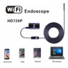 HD 6 LED Wireless WiFi IP67 Cámara endoscópica Smartphone Tablet