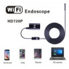 Telecamera endoscopica HD 6 LED Wireless WiFi IP67 Smartphone tablet
