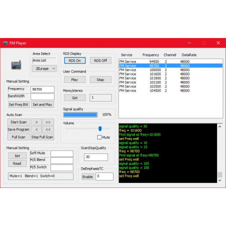 USB SDR KIT RTL2832U + R820T2 0,1-1700 MHz HF-Software DVB-T AM FM DAB HF UKW UHF