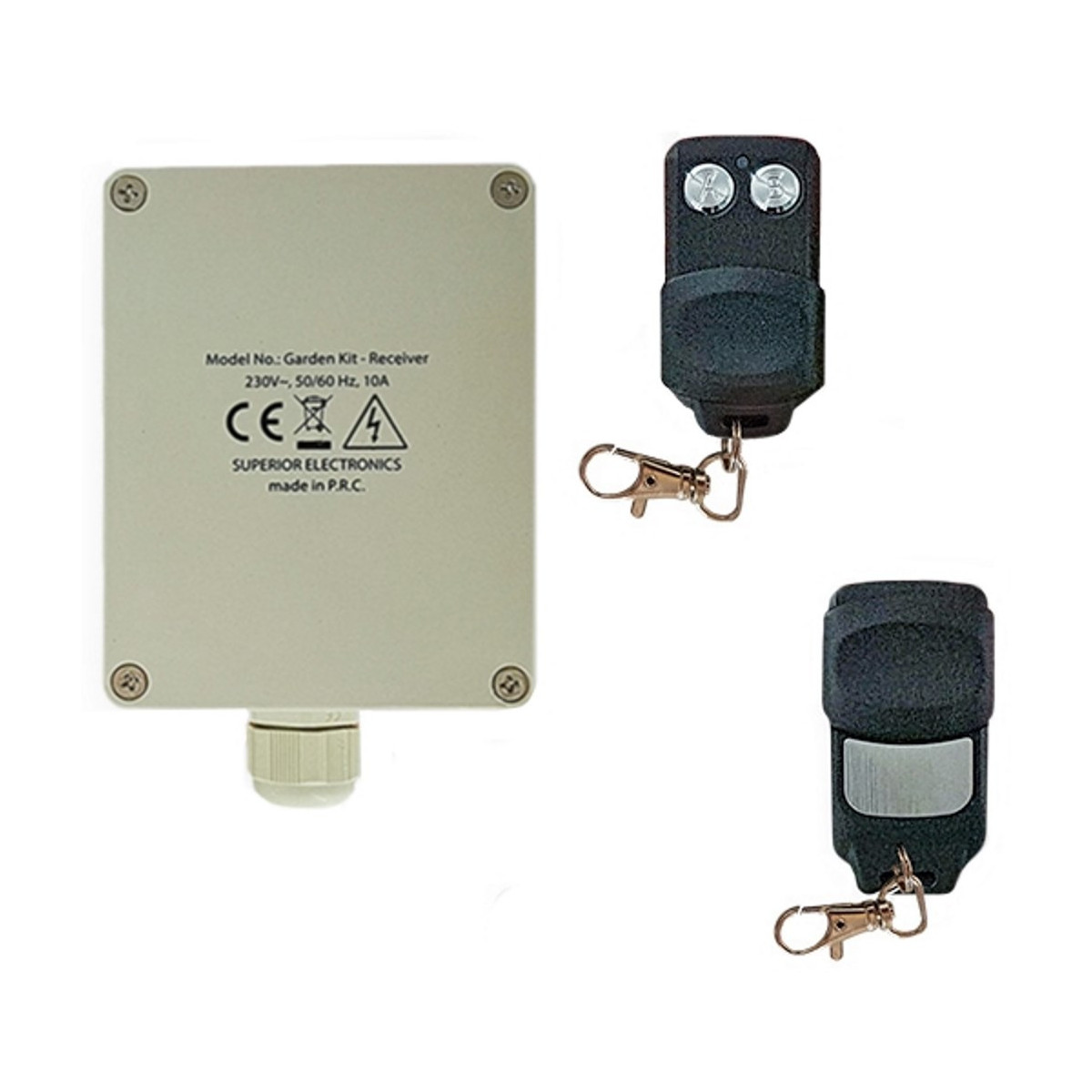 2 enchufes con mando a distancia + 1 control remoto - Control Power - SCS  Sentinel