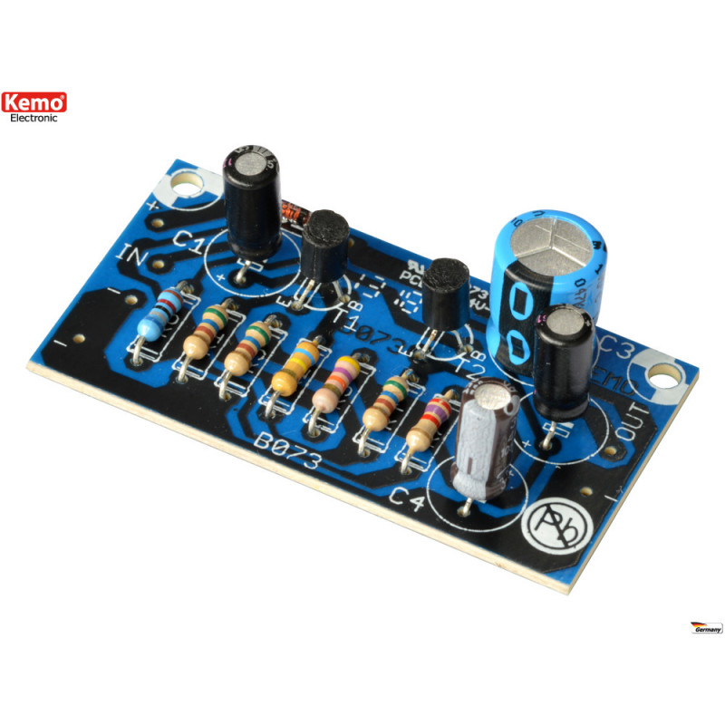 KIT de preamplificador, súper banda ancha universal 10 Hz - 150 kHz 12V CC