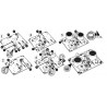 Einstellbarer Ultraschall-Näherungssensor KIT 10–80 cm 9-12 V DC