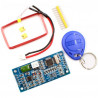 Lettore RFID 125kHz EM4100 UART TTL 3.3-5V con antenna per Arduino e Raspberry