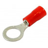 ELECTRALINE Terminale A Occhiello Rosso Confezione Pezzi 10 Mm. 5,3