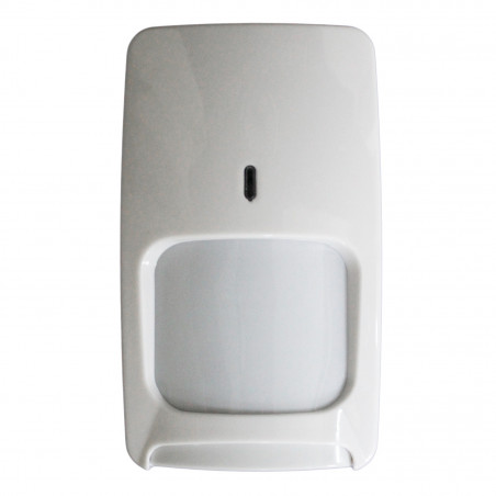 PIR & MW DOUBLE TECHNOLOGY SENSOR FOR WIRED BURGLAR ALARM WITH WALL JOINT