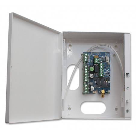 Interface GSM InterCom pour interphones analogiques à fil 4 maisons et ouvre-porte