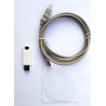 Kit USB Llave USB y cable alargador para software de programación ProRead