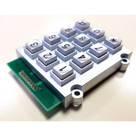 Matrix keypad 4x3 metal vandal-proof Arduino phone Rotor keyboard