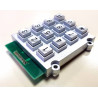 Tastiera matrice keypad 4x3 metallo antivandalo Arduino telefono Rotor