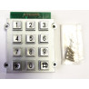 Matrix Tastatur 4x3 Metall vandalensicher Arduino Telefon Rotor