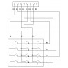 Clavier matriciel 4x3 métal anti-vandalisme Rotor de téléphone Arduino