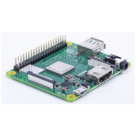 Raspberry Pi 3 Modelo A + 64bit quad core 512MB RAM WiFi AC computadora