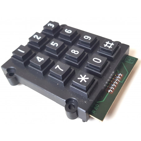 Teclado de matriz 4x3 de plástico Arduino Phone Rotor keyboard
