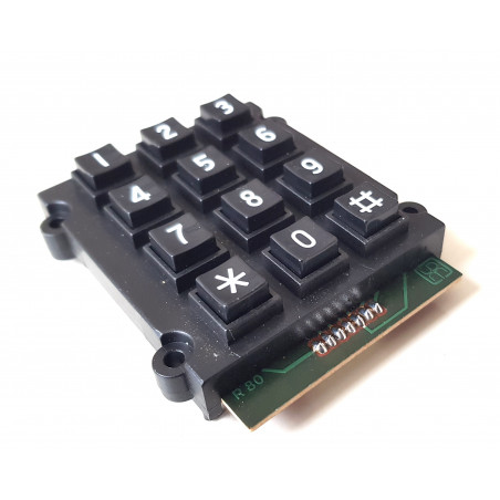 Tastiera matrice keypad 4x3 plastica Arduino telefono Rotor