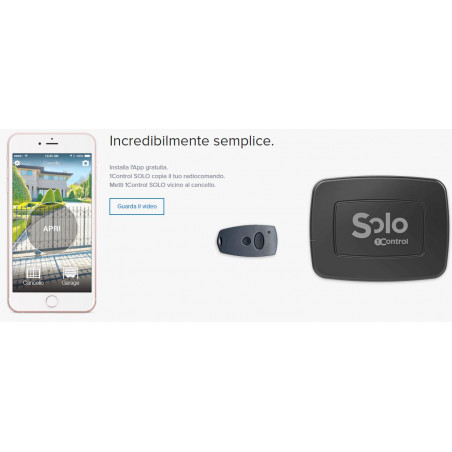 1Control SOLO Control remoto inteligente Bluetooth 4 canales de radio para Andoroid e iOS