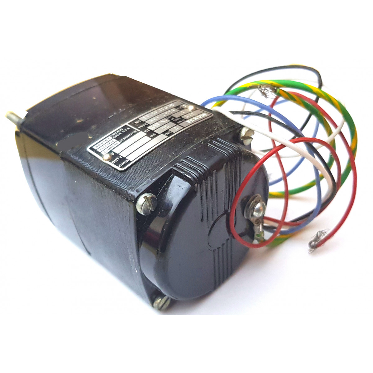 Single-phase reducer motor 230V AC 671 mN m 10 rpm 55mA clockwise ...