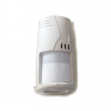 Sensore volumetrico movimento PIR MW IR pet immune tripla tecnologia con snodo