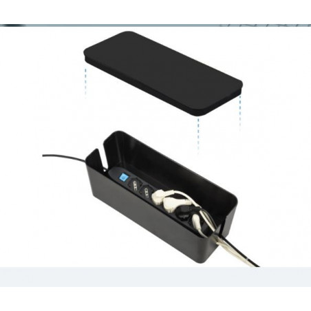 Este es el organizador de cables definitivo: con regleta de cinco tomas y  tomas USB-A y USB-C y ahora, con descuentazo