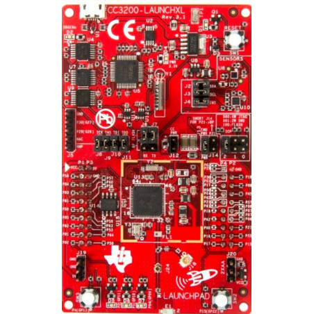 Kit di sviluppo microcontrollor​e TI SimpleLink Wi-Fi CC3200 LaunchPad