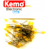 Paquete de 50 LED Ø 3 mm amarillo