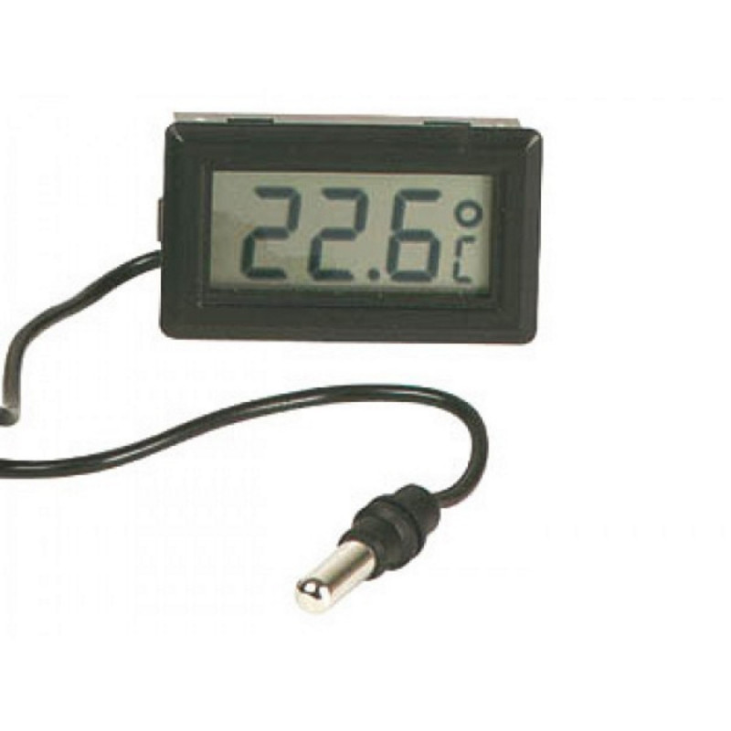  Termometro igrometro LCD da pannello con sonda esterna