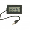 Termometro digitale da pannello con sonda -50°C +110°C a batteria
